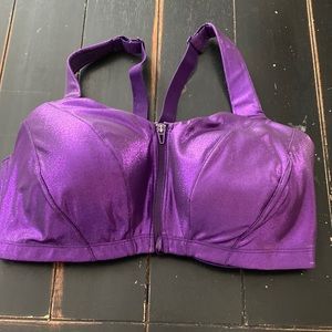 Purple VS Bra metallic